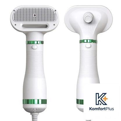 2-in-1 Pet Grooming Dryer and De-shedding Brush 2nd Generation B Blow Comb RK5 / European gauge plug