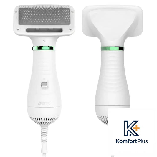 2-in-1 Pet Grooming Dryer and De-shedding Brush 1 Generation hair comb RK50 / US Gauge Plug