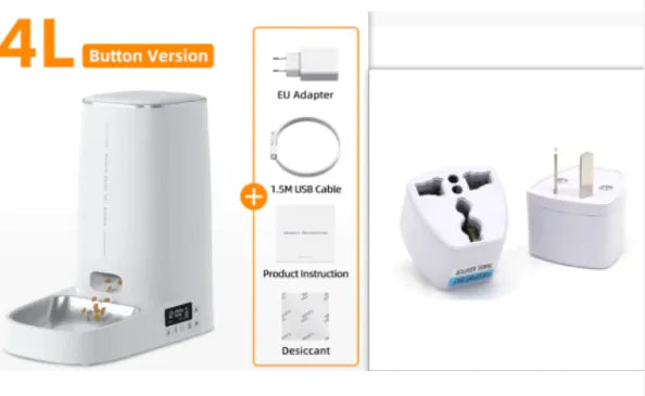 Automatischer Katzenfutterautomat (4 Liter)
