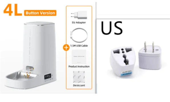 Automatischer Katzenfutterautomat (4 Liter)