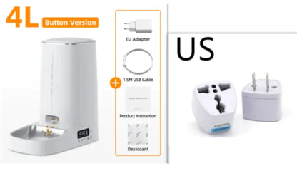 Automatischer Katzenfutterautomat (4 Liter)
