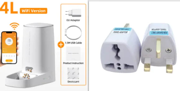 Automatischer Katzenfutterautomat (4 Liter)