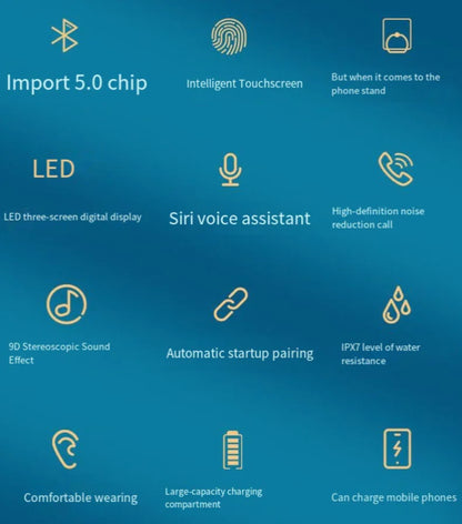 Bluetooth 5.0 Earbuds