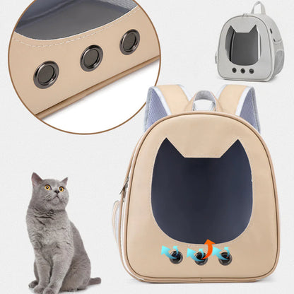 Transparent Cat Carrier Backpack for Small Pets