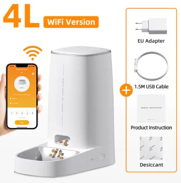 Automatischer Katzenfutterautomat (4 Liter)