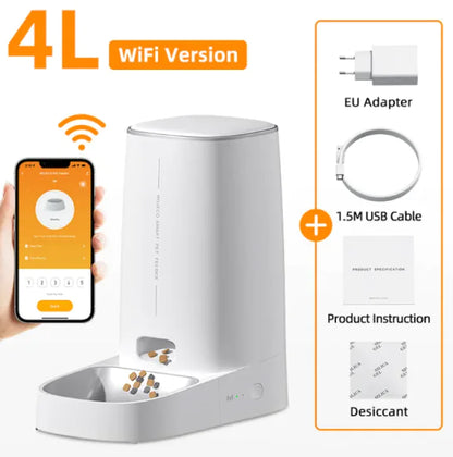 Automatischer Katzenfutterautomat (4 Liter)