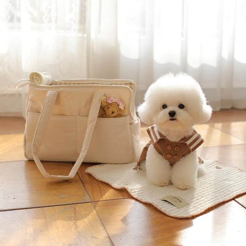 Small Dog Handheld Messenger Bag for Pets