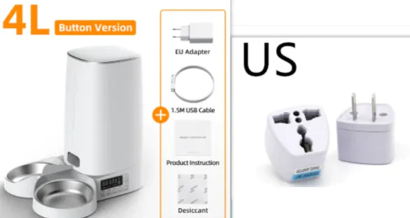 Automatischer Katzenfutterautomat (4 Liter)