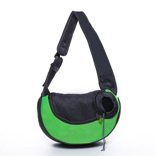 Portable Mesh Dog Bag for Travel and Comfort