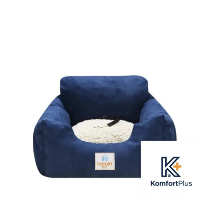 Anti-Dirty Safe Pad for Dog Car Bed Blue / M