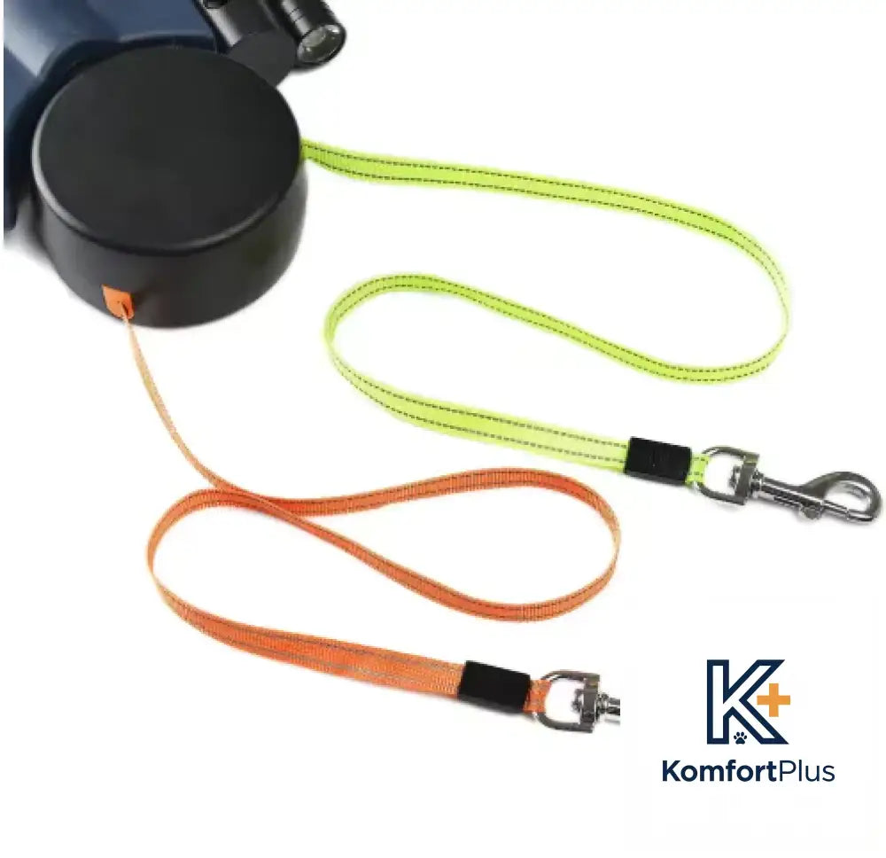 Auto Double Dog Leash