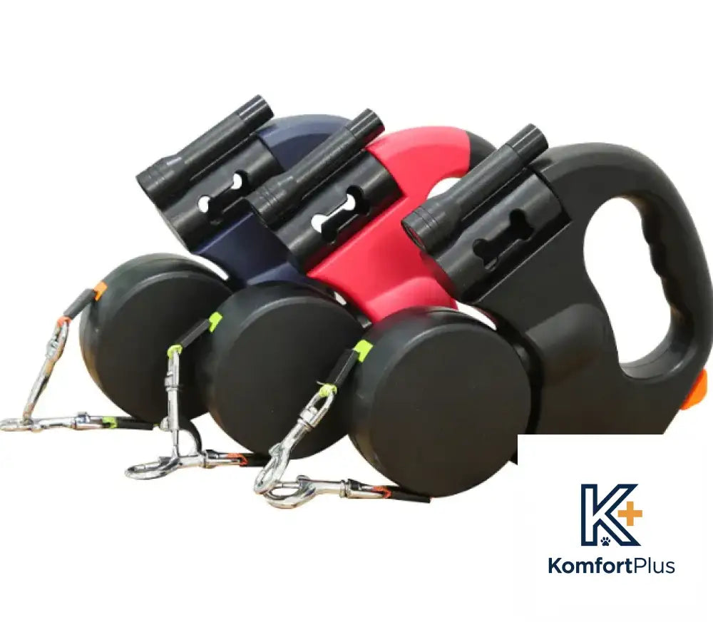 Auto Double Dog Leash