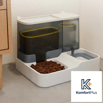 Automatic Cat Feeder and Water Dispenser for Pets