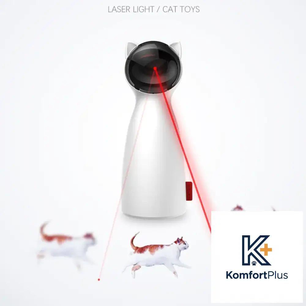 Bontop Cat Teaser Toy P01 Automatic Cat Play Device White
