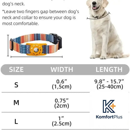 Digital Printing Collar for Apple Airtag - Pets Accessories