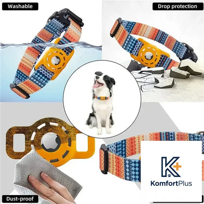 Digital Printing Collar for Apple Airtag - Pets Accessories