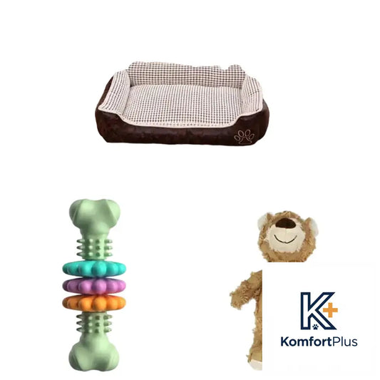 Dog Mat and Cat Nest Pet Bed Rice white set / 70x55x22cm