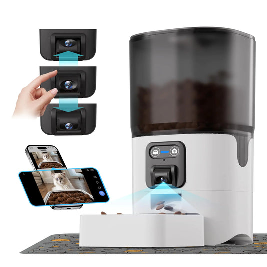Automatischer Katzenfutterautomat mit Kamera 6L