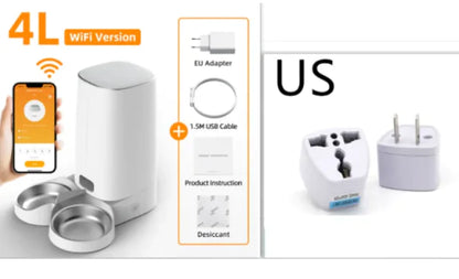 Automatischer Katzenfutterautomat (4 Liter)