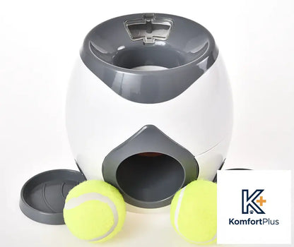 Interactive Pet Toy with Tennis Ball Feeder for Dogs