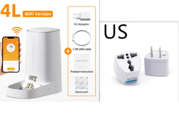 Automatischer Katzenfutterautomat (4 Liter)