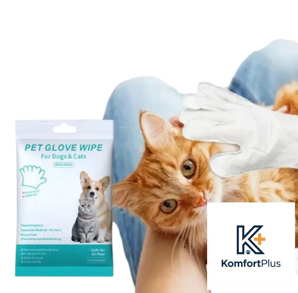 Pet Cleaning Gloves & Wipes