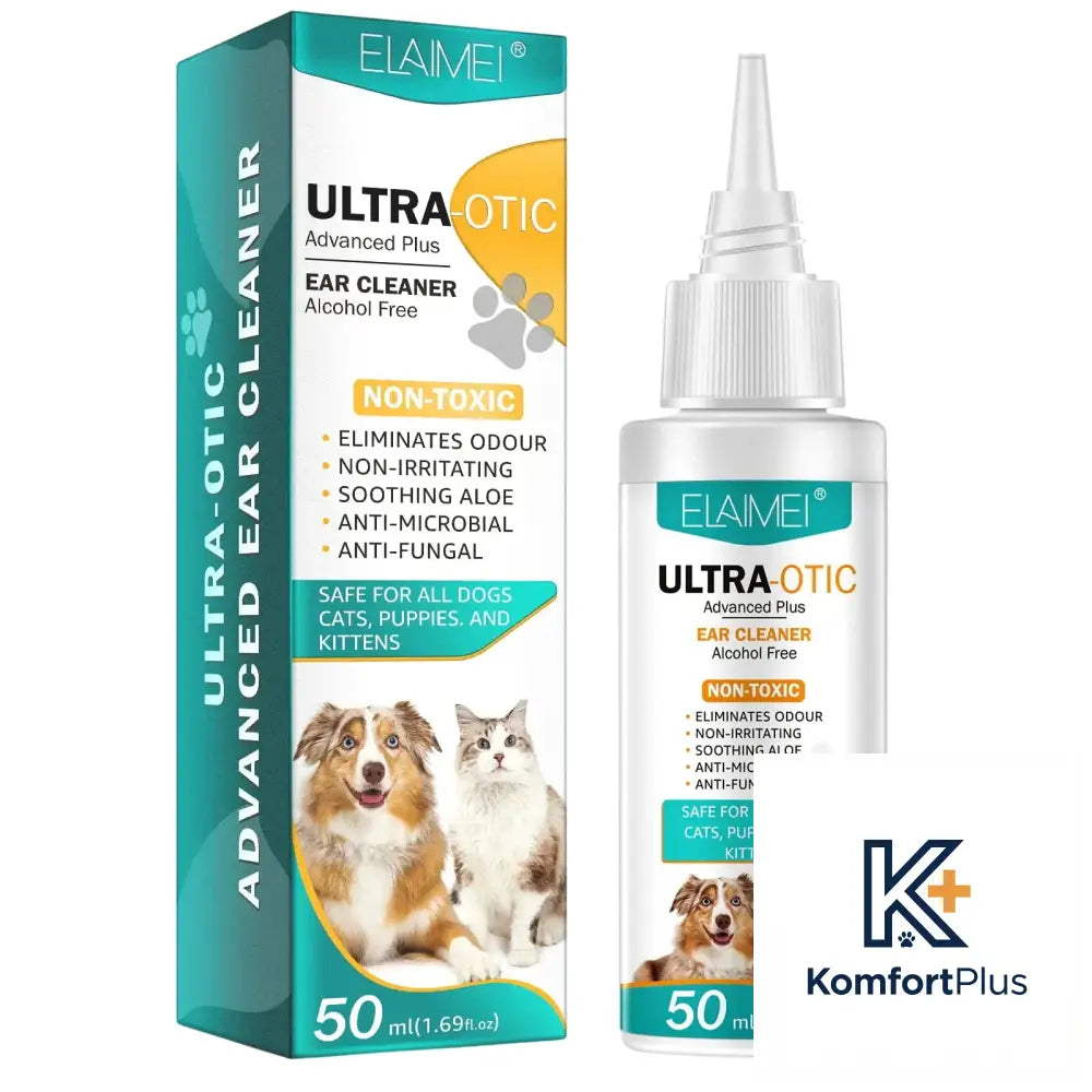 Pet Ear Cleaner 50ml ELAIMEI Pet ear cleaning liquid