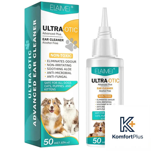 Pet Ear Cleaner 50ml ELAIMEI Pet ear cleaning liquid