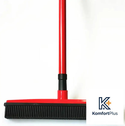 Pet Hair Removal Broom Mop Red