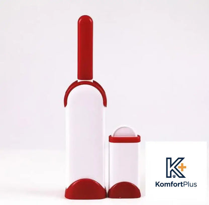 Pet Hair Remover Brush for Clothes and Dogs Red / Set