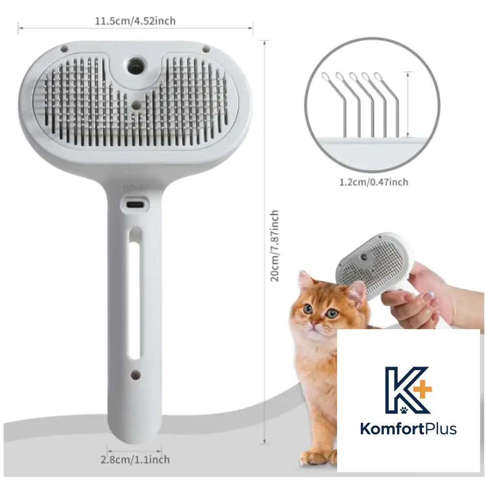 Pet Hair Spray Brush