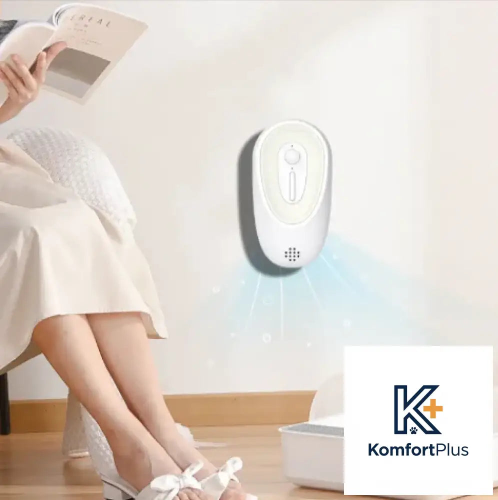 Pet Odor Eliminator for Litter Boxes White / USB