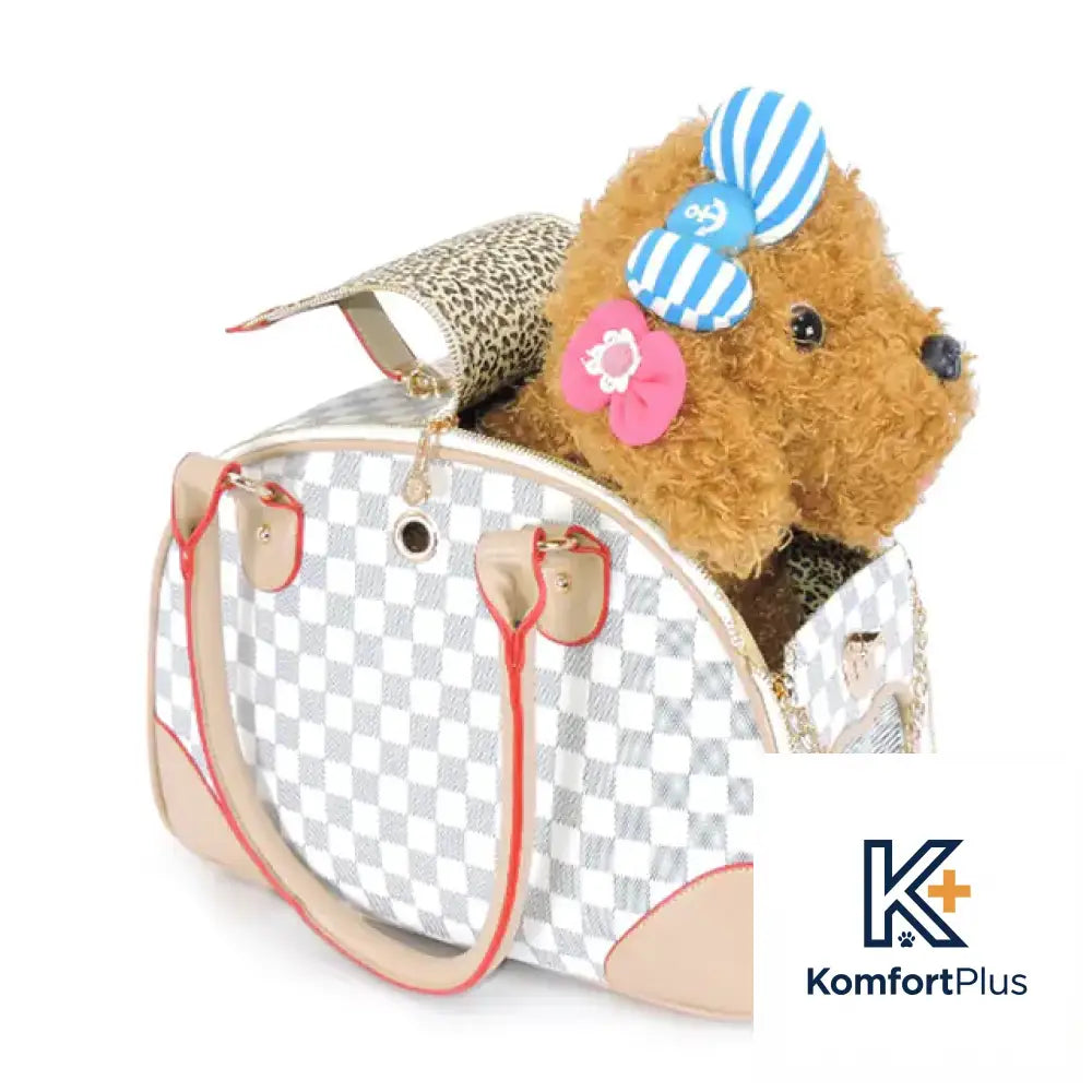 Pet Travel Backpack for Dogs and Cats White / S