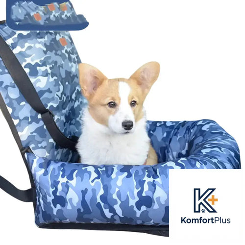 Pet Travel Car Seat for Small to Medium Dogs Blue