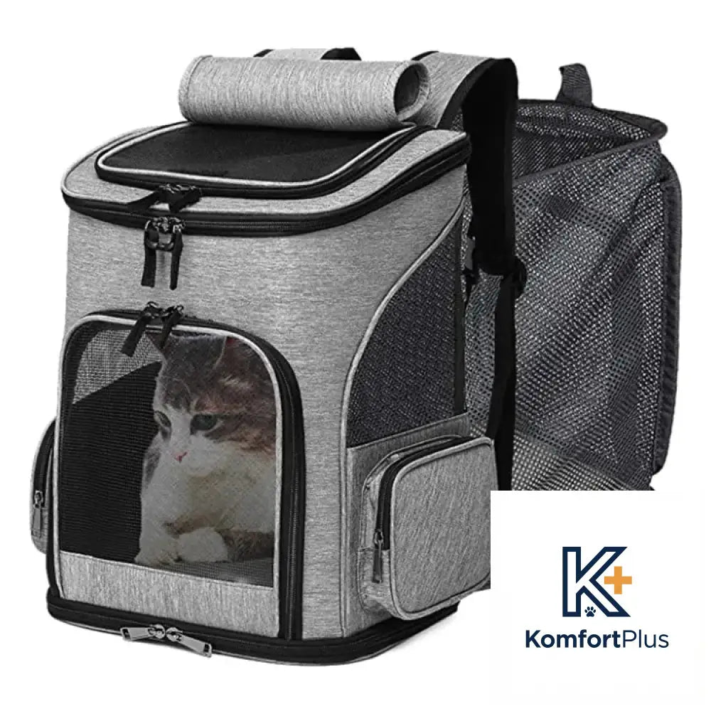 Portable Expandable Pet Backpack for Cats and Dogs