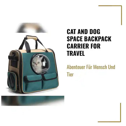 Cat and Dog Space Backpack Carrier for Travel by@Outfy