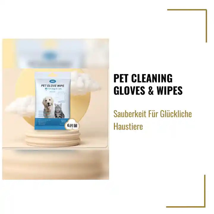 Pet Cleaning Gloves &amp; Wipes by@Outfy