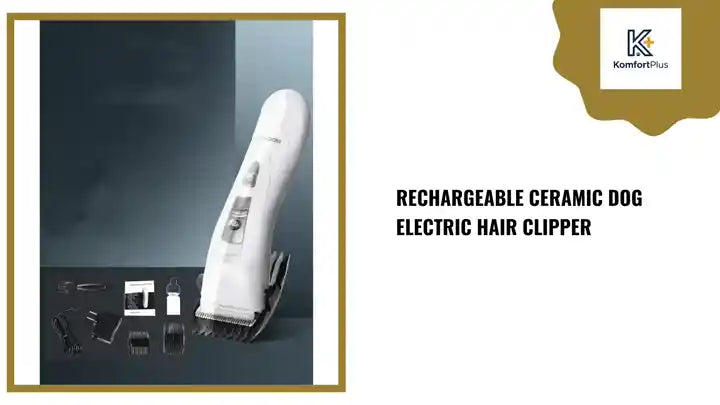 Rechargeable Ceramic Dog Electric Hair Clipper by@Outfy