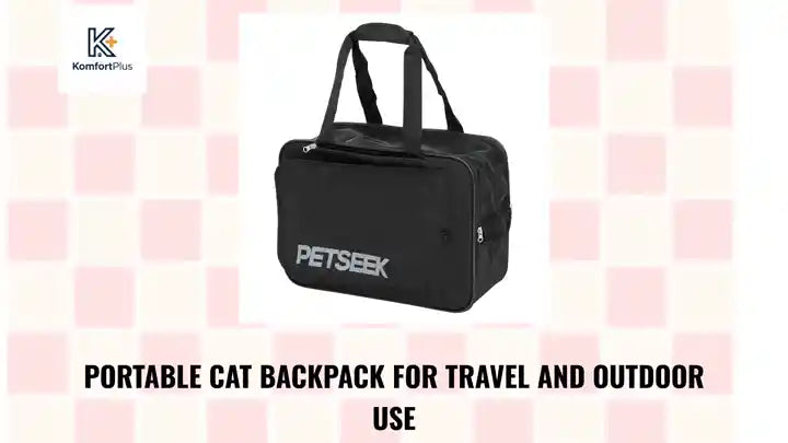 Portable Cat Backpack for Travel and Outdoor Use by@Outfy
