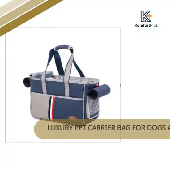 Luxury Pet Carrier Bag for Dogs and Cats (One Piece) by@Outfy