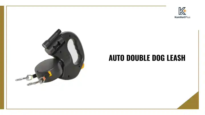 Auto Double Dog Leash by@Outfy