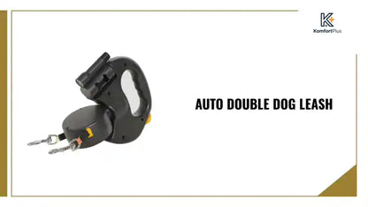 Auto Double Dog Leash by@Outfy