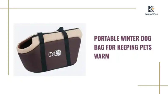 Portable Winter Dog Bag for Keeping Pets Warm by@Outfy