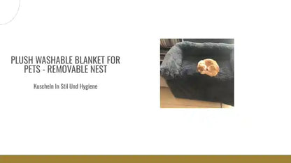 Plush Washable Blanket for Pets - Removable Nest by@Outfy