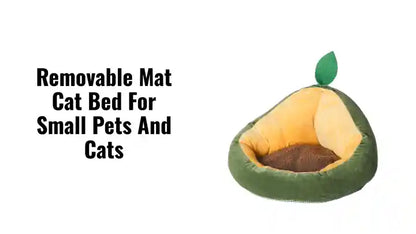 Removable Mat Cat Bed for Small Pets and Cats by@Outfy