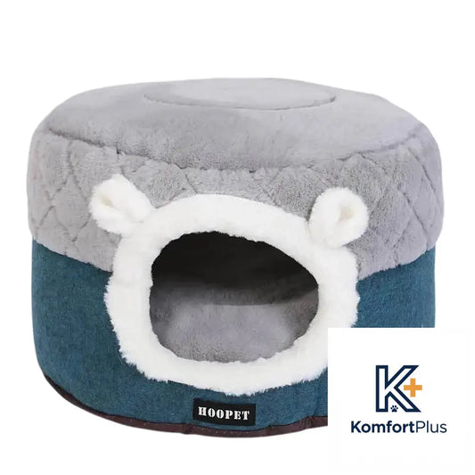 Reversible Quilted Warm Cat Bed for Pets in Autumn/Winter