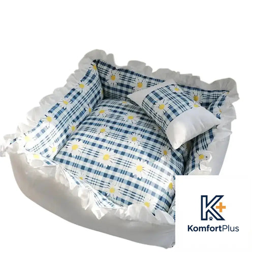 Super Comfy Princess Dog Bed Sofa for Small Pets Daisy / L