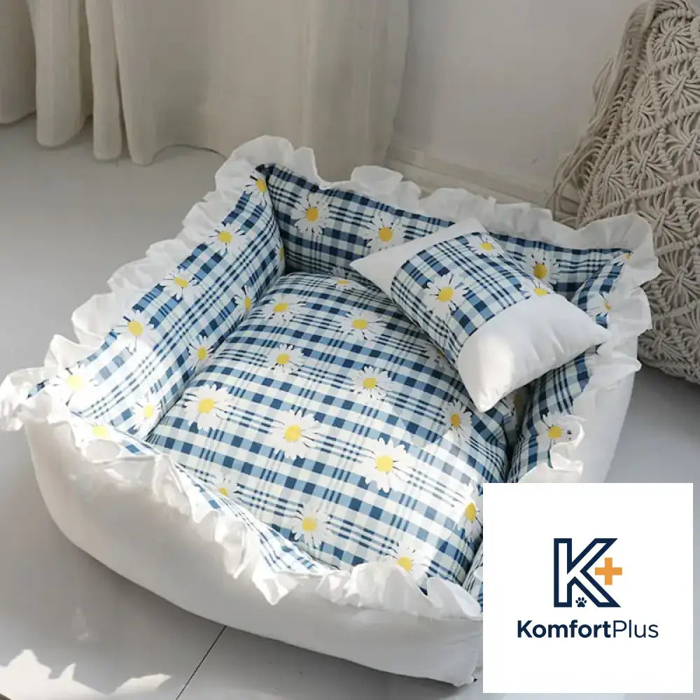 Super Comfy Princess Dog Bed Sofa for Small Pets Daisy / M