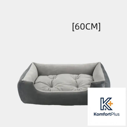 Thin Striped Square Cat Litter for Dogs and Cats Grey / 45cm