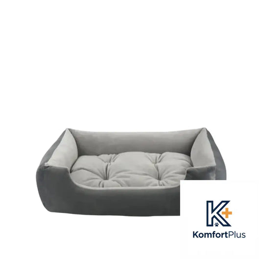 Thin Striped Square Cat Litter for Dogs and Cats Grey / 60cm